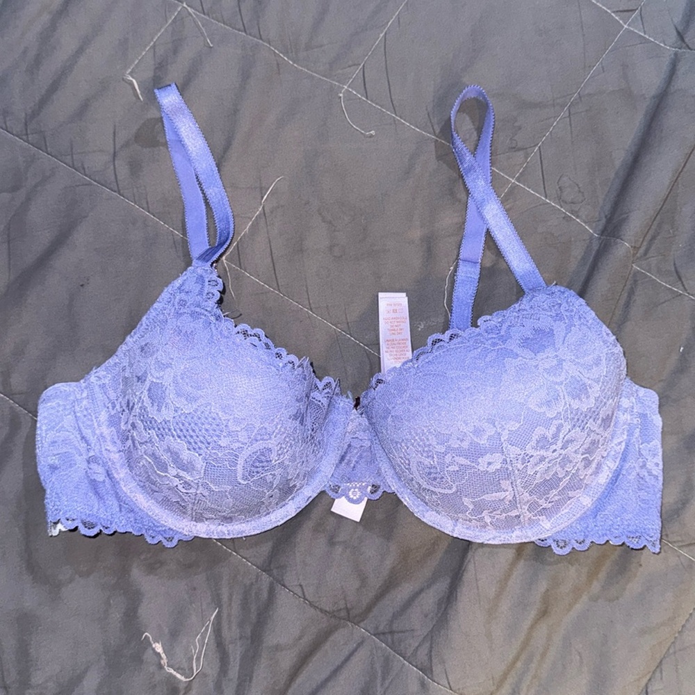 SAVAGE X FENTY PURPLE LACED BRA